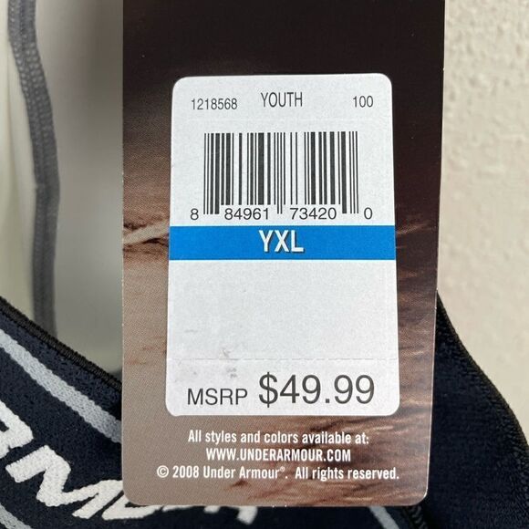 NWT Under Armour Padded Football Shorts Size Youth XL - Picture 6 of 6